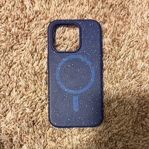 iPhone 15 pro OtterBox Core Series Blue Speckled Case